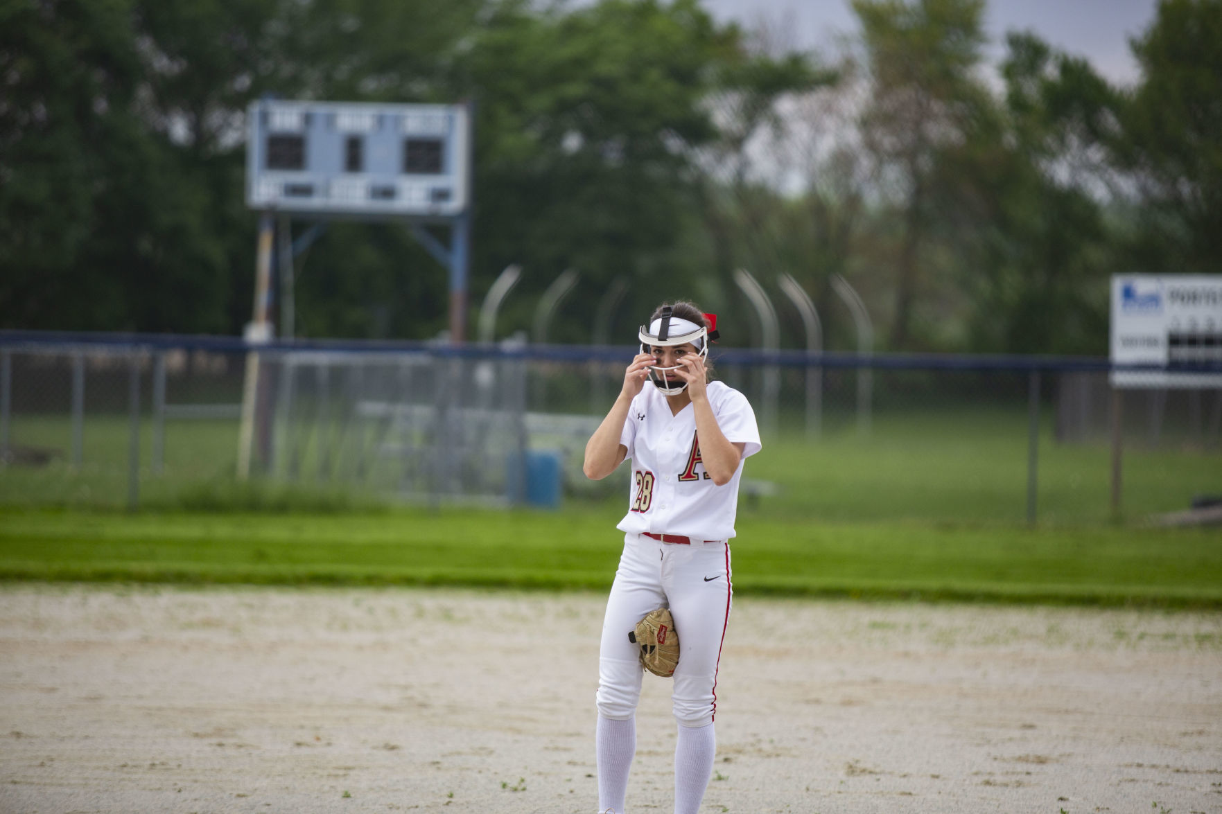 Softball match between Boone Grove and Andrean